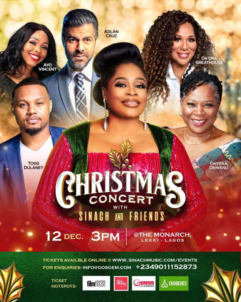 Sinach & Friends Preps Live Christmas Concert In Lagos