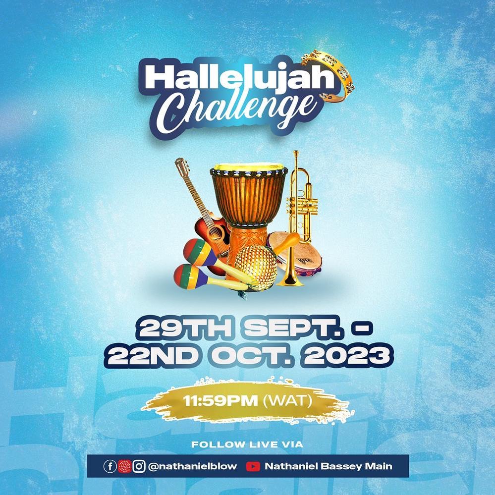 Nathaniel Bassey's Hallelujah Challenge Starts September 29th!