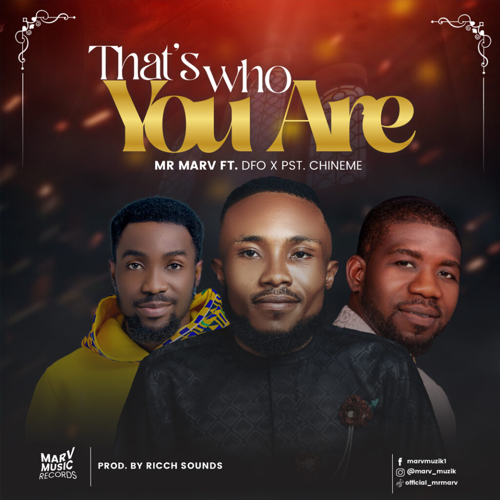 Mr. Marv - That's Who You Are (Mp3 Download)