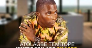 Atolagbe Temitope Drops New Single 'Where Are You Lord'