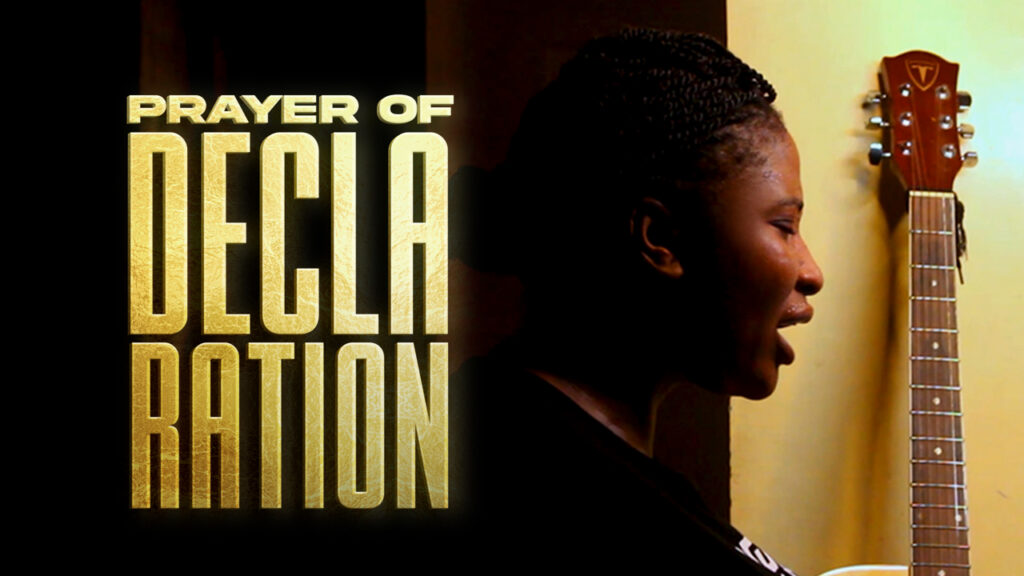 PRAYER OF DECLARATION