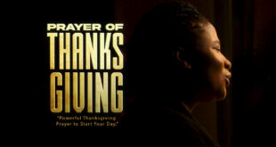 'Prayer of Thanksgiving' by The Praying Trybe